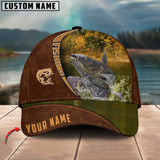 Maxcorners Personalized Catfish Brown Classic 3D Cap