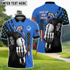 Maxcorners Shut up And Swing Reaper Golf Lover Multicolor Option Customized Name 3D Shirt