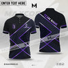 MaxCorners Customized Name Golf Multicolor Option Custom 3D Polo Shirt