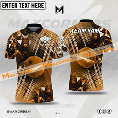 Maxcorners Pickleball Multicolor Premium Pattern Personalized Name, Team Name 3D Shirt