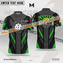 Maxcorners Pickleball Multicolor Jersey Pattern Personalized Name, Team Name 3D Shirt