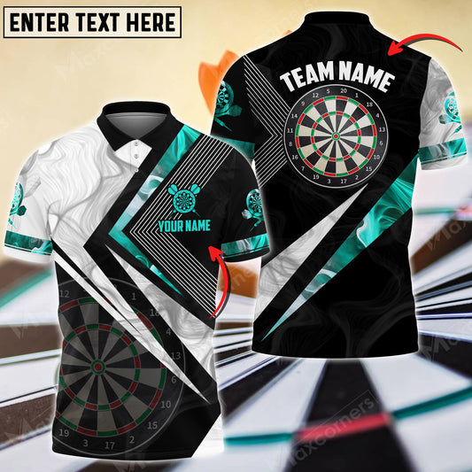 Maxcorners Darts Smoke Jersey Multicolor Options Personalized Name, Team Name Unisex 3D Shirt