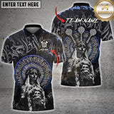 Maxcorners Dartboard The Calligraffiti Of Dark Girl 3 Multioptions Customized Name, Team Name 3D Shirt (5 Colors)