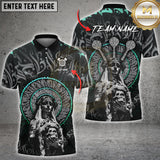 Maxcorners Dartboard The Calligraffiti Of Dark Girl 3 Multioptions Customized Name, Team Name 3D Shirt (5 Colors)