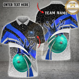 Maxcorners Golden Bowling King Jersey Vector Multioptions Customized Name, Team Name 3D Shirt (4 Colors)