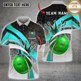 Maxcorners Golden Bowling King Jersey Vector Multioptions Customized Name, Team Name 3D Shirt (4 Colors)