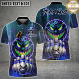 Maxcorners Bowling Monster Customized Name, Team Name 3D Shirt (4 Colors)