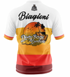 Maxcorners Dirty Bags Cornhole Jersey - "Bags in Paradise" (Orange)