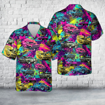 Maxcorners Drag Racing Car Hawaiian Shirt