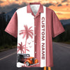 Maxcorners This Is How I Roll Hot Rod Hawaiian Shirt - Custom Photo Classic Car Shirt - Personalized Name Car Hawaiian Shirt