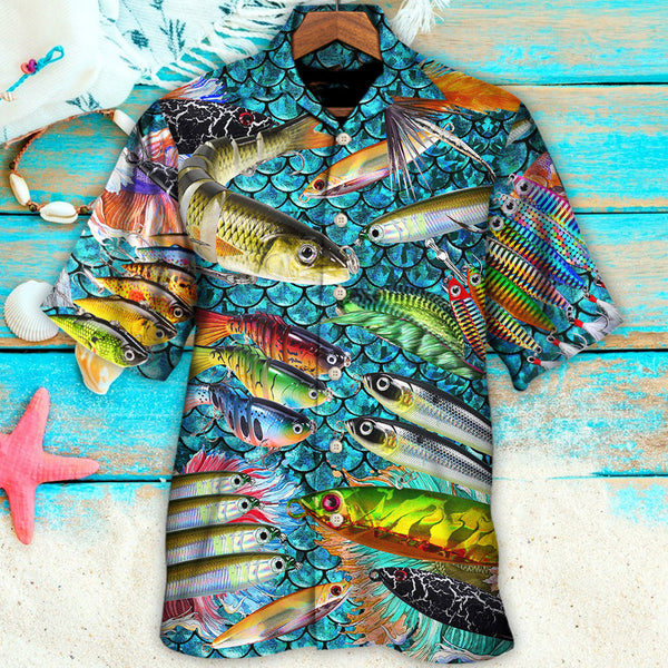 Maxcorners Fishing Master Baiter Cool Hawaiian Shirt