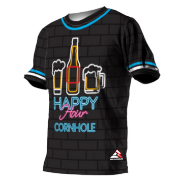 Maxcorners Happy Hour Cornhole Custom Jersey