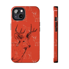 Maxcorners Whitetail Deer Pattern Full Wrap Phone Case LM0812