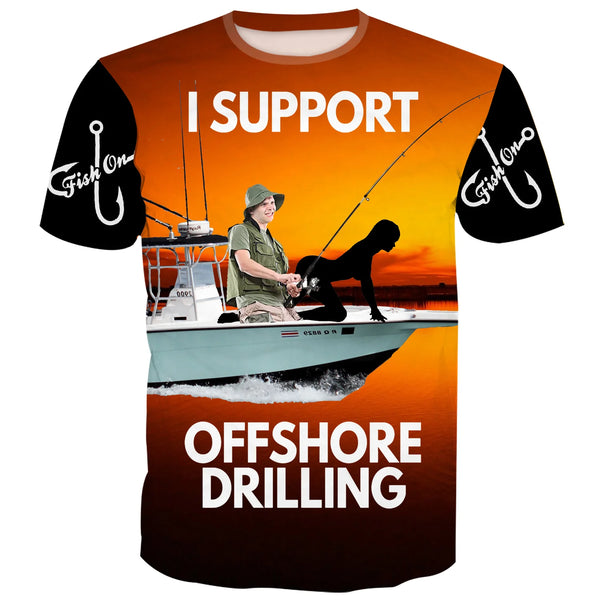 MAXCORNERS I SUPPORT OFFSHORE DRILLING SHIRT