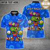 Maxcorners Zombie Billiards Shirt Cartoon Horror Graphic Multi Options Personalized Name, Team Name Unisex 3D Shirt For Ray
