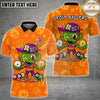 Maxcorners Zombie Billiards Shirt Cartoon Horror Graphic Multi Options Personalized Name, Team Name Unisex 3D Shirt For Ray