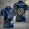 Maxcorners Dartboard Red Grunge Target Multicolor Options Personalized Name, Team Name 3D Shirt