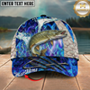 Maxcorners Striped Bass Flame Pattern Fishing Multicolor Options Personalized Name (12 Fish Species)