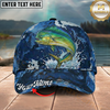 Maxcorners Rainbow Trout Blue Scale Texture Multicolor Options Personalized Name (12 Fish Species)