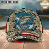 Maxcorners Catfish Desert Camo Water Burst Multicolor Options Personalized Name (12 Fish Species)