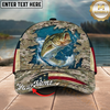 Maxcorners Catfish Desert Camo Water Burst Multicolor Options Personalized Name (12 Fish Species)