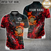 Maxcorners Darts Fire Dragon Graffiti Lightning Personalized Name, Team Name 3D Shirt (4 Colors)