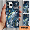 Maxcorners Fishing Fishing Legend Design Personalized Name Phone Case (12 Fish Species)