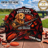 Maxcorners I Don’t Need Therapy Labrador Skeet Shooter Trap Shooting Personalized Name 3D Cap