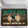 Maxcorners Personalized Hunter Lodge Duck Doormat - Funny Hunting Welcome Mat with Custom Year, Rustic Cabin & Lodge Decor LM1611