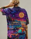 Maxcorners Psychedelic Beach Camping Hawaiian Shirt LM2101