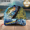 Maxcorners Fishing Ocean Wave Personalized 3D Cap (12 Breeds)