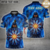 Maxcorners Darts Grim Reaper Fire Dartboard Multicolor Customized Name, Team Name 3D Shirt