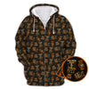 Maxcorners Skeleton Pattern Golf Shirts, Funny Golf Polos For Men, Halloween Golf Shirt For Golfers