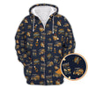 Maxcorners Golf and Bourbon Pattern Polos, Funny Bourbon Shirt For Men, Crazy Golf Shirts For Golfers