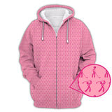Maxcorners Pattern Golf Shirt, Breast Cancer Golf Shirt For Golfer, Crazy Golf Shirt For Men
