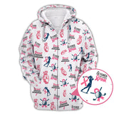 Breast Cancer Golf Shirt, In October We Wear Pink Shirts, Pattern Golf Polos For Women's