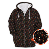 Maxcorners Halloween Golf Shirt For Golfer, Pattern Golf Shirt, Crazy Golf Shirt For Men