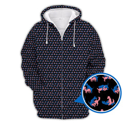 Maxcorners Funny Dog Golf Shirt, Golf Pattern Shirt For Men, Crazy Golf Shirt For Golfer