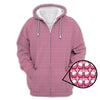 Maxcorners Breast Cancer Pattern Golf Shirt, Pink Golf Shirt, Golf Gift For Golfers, Breast Cancer Golf Shirt