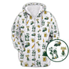 Maxcorners Funny Golf Polos For Men, Golf And Beer Pattern Shirt, Crazy Golf Shirts For Golfers