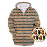 Maxcorners Halloween Golf Shirt, Dachshund Pattern Golf Shirt With Pumpkin And Skeleton, Funny Golf Shirt For Golfer, Dog Golf Shirt