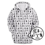 Maxcorners Cat Golf Shirt - Pattern Golf Shirt For Men - Cat Dad Golf Club Shirt For Golfers