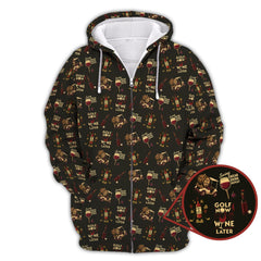 Maxcorners Wine Golf Shirt, Funny Ladies Golf Shirt, Wine And Golf Cart Pattern Polos