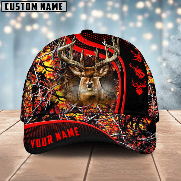 Maxcorners Deer Hunting Multicolor Pattern Personalized Cap