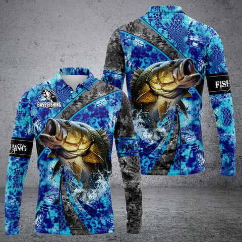 Maxcorners Bass Fishing 3D Shirts