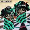 Maxcorners Style Pattern Darts Multicolor Option Personalized Your Name 3D Shirt
