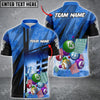 Maxcorners Bingo Fire Grunge Multicolor Option Customized Name 3D Shirt