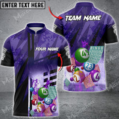Maxcorners Bingo Fire Grunge Multicolor Option Customized Name 3D Shirt