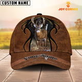 Maxcorners Hunting ( More Animal Option ) Leather Pattern Classic Personalized Cap