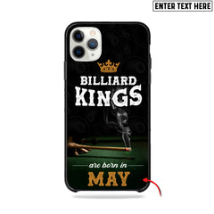 Maxcorners Born Of Billiard King Personalized ( Customize Month ) Phone Case
